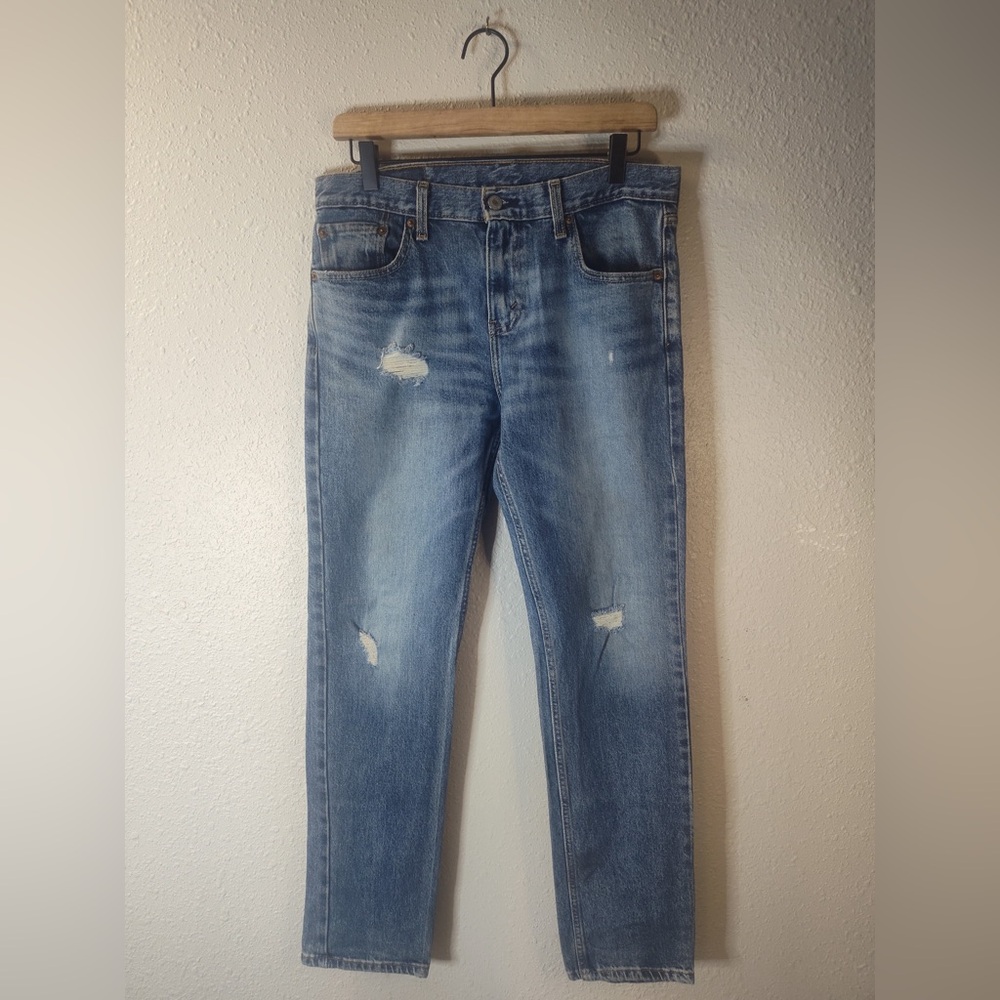 Levi's Light Blue Distressed Men's Jeans
